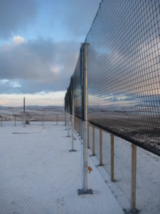 Steel Anti-Litter Fencing